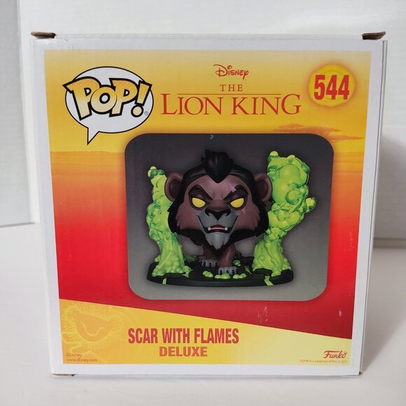 Funko Pop! Disney - The Lion King - Scar with Flames #544 (Hot Topic Exclusive) - Picture 4 of 7